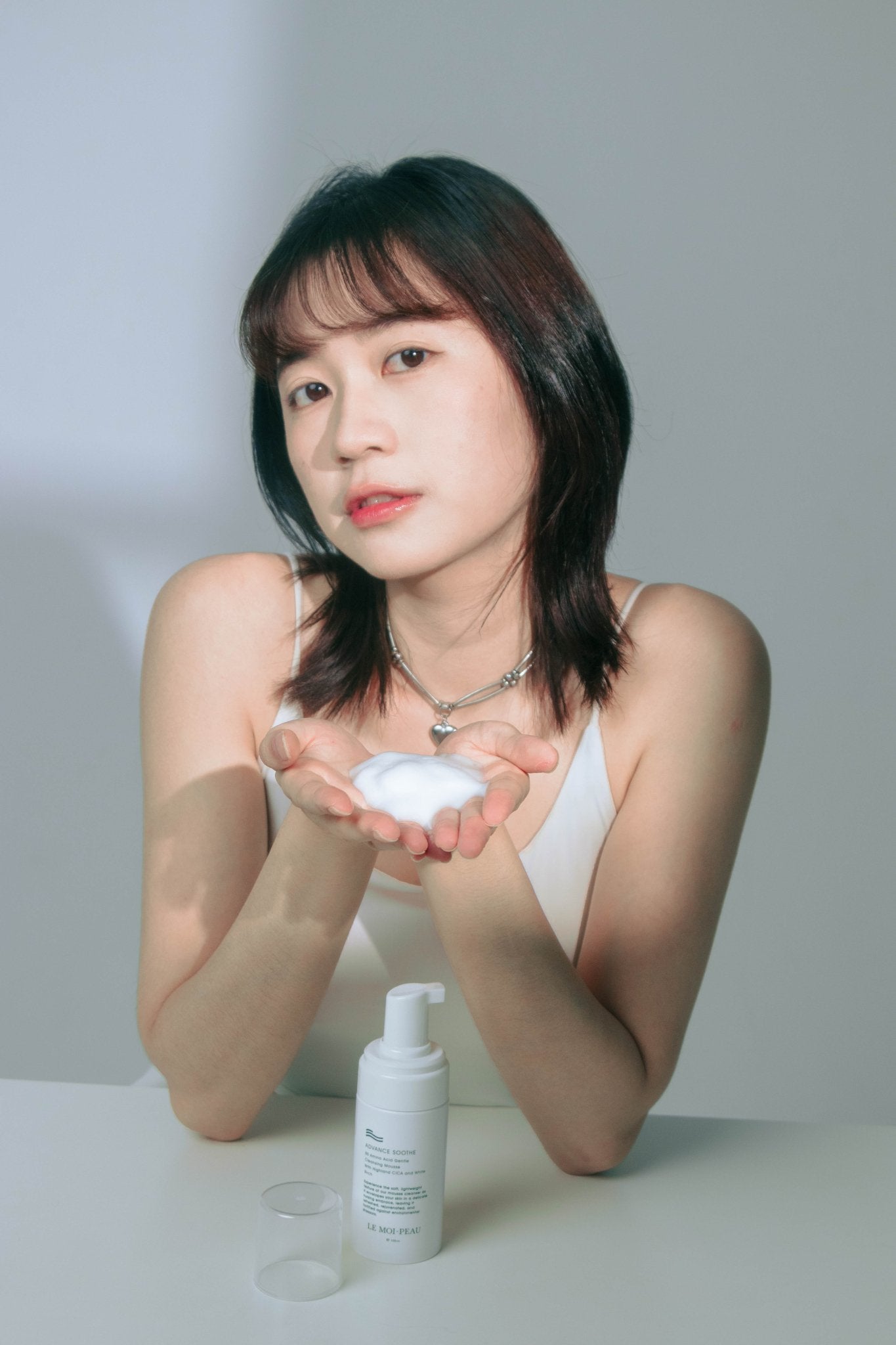 高原積雪草與白樺 B5氨基酸舒緩潔面慕絲 - LEMOI - PEAU