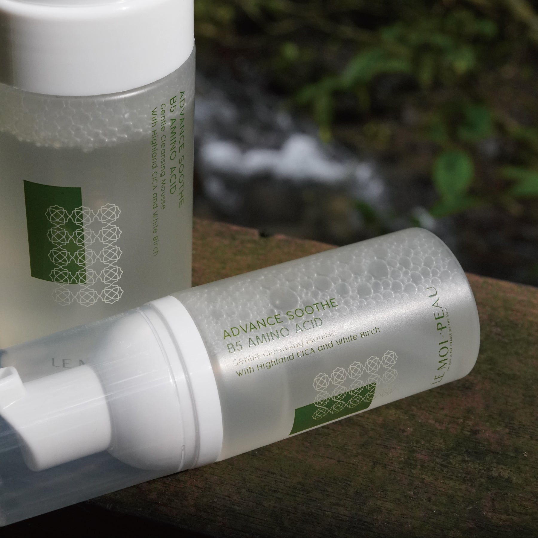 高原積雪草與白樺 B5氨基酸舒緩潔面慕絲 - LEMOI - PEAU